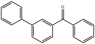 BIPHENYL-3-YL(PHENYL)METHANONE Structure