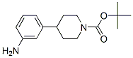 1-Boc-4-(3-Aminophenyl)Piperidine 구조식 이미지