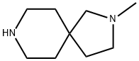 2,8-디아자스피로[4.5]데칸,2-메틸-,염산염(1:1) 구조식 이미지