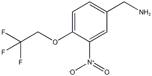 3-Nitro-4-(2,2,2-trifluoroethoxy)benzylamine Structure