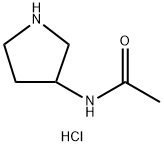 N-(3-Pyrrolidinyl)acetamide hydrochloride 구조식 이미지