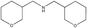 N,N-Bis(tetrahydro-2H-pyran-3-ylmethyl)amine Structure