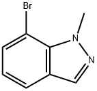 7-BROMO-1-METHYL-1H-INDAZOLE Structure