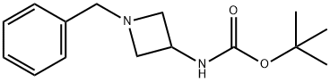 Tert-Butyl1-benzylazetidin-3-ylcarbamate Structure