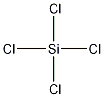 Silicon tetrachloride 구조식 이미지