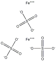 Iron(III) sulfate 구조식 이미지