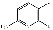 6-Bromo-5-chloro-2-pyridinamine 구조식 이미지