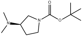 (R)-1-BOC-3-DIMETHYLAMINOPYRROLIDINE Structure