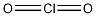 Chlorine dioxide Structure