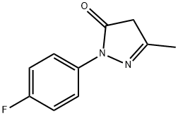 2-(4-Chlorophenyl)-5-methyl-2,4-dihydro-3H-pyrazole-3-one 구조식 이미지