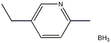 5-Ethyl-2-methylpyridine borane 구조식 이미지