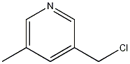3-(Chloromethyl)-5-methylpyridine Structure