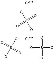 Chromium(III) sulfate 구조식 이미지