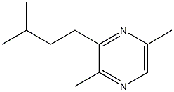 2,5-Dimethyl-3-(1-methyl)-butylpyrazine Structure