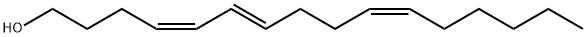(E,Z,Z)-4,6,10-Hexadecatrien-1-ol Structure
