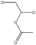 1,2-Dichloroethyl acetate Structure