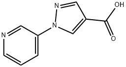 1-(pyridin-3-yl)-1H-pyrazole-4-carboxylic acid Structure