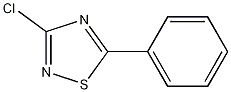 3-chloro-5-phenyl-1,2,4-thiadiazole Structure