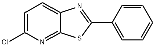 5-chloro-2-phenylthiazolo[5,4-b]pyridine 구조식 이미지