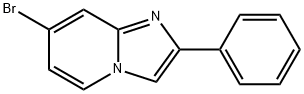 7-브로모-2-페닐이미다조[1,2-a]피리딘 구조식 이미지