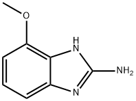 7-메톡시-1H-벤즈이미다졸-2-아민 구조식 이미지