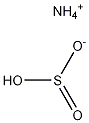 Ammonium bisulfite Structure