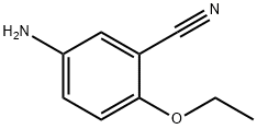 5-아미노-2-에톡시벤조니트릴 구조식 이미지