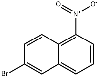 6-bromo-1-nitronaphthalene Structure