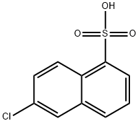 6-Chloronaphthalene-1-sulfonic acid 구조식 이미지