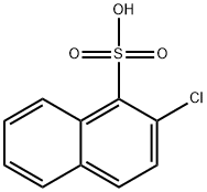 2-클로로나프탈렌-1-설폰산 구조식 이미지