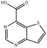 티에노[3,2-d]피리미딘-4-카르복실산 구조식 이미지