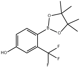 1029439-76-6 4-(4,4,5,5-Tetramethyl-1,3,2-dioxaborolan-2-yl)-3-(trifluoromethyl)phenol