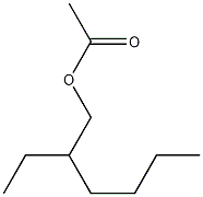 2-Ethylhexyl acetate 구조식 이미지