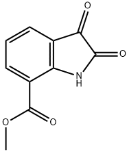 Methyl2,3-dioxoindoline-7-carboxylate 구조식 이미지