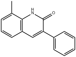 8-METHYL-3-PHENYL-2-QUINOLINOL Structure