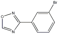 3-(3-Bromophenyl)-1,2,4-oxadiazole Structure