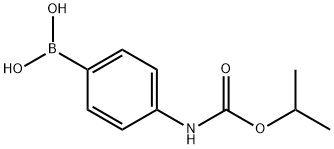 4-(Isopropoxycarbonylamino)phenylboronic acid Structure