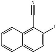 2-Iodo-naphthalene-1-carbonitrile Structure