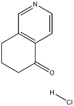 7,8-dihydroisoquinolin-5(6H)-one, hydrochloride 구조식 이미지