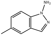 1H-인다졸-1-아민,5-메틸- 구조식 이미지