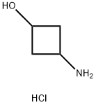 3-Aminocyclobutanol hydrochloride 구조식 이미지