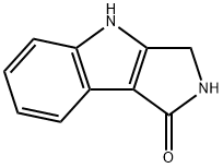 3,4-디하이드로-피롤로[3,4-b]인돌-1(2H)-온 구조식 이미지