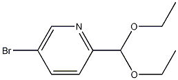 5-BROMO-2-(DIETHOXYMETHYL)PYRIDINE Structure