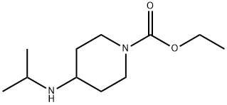 ethyl 4-(isopropylamino)piperidine-1-carboxylate Structure