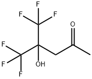 2-펜타논,5,5,5-트리플루오로-4-히드록시-4-(트리플루오로메틸)- 구조식 이미지