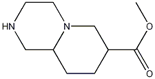 메틸옥타히드로-1H-피리도[1,2-a]피라진-7-카르복실레이트 구조식 이미지