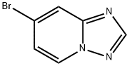 7-Bromo[1,2,4]triazolo[1,5-a]pyridine 구조식 이미지