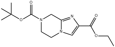 1053656-22-6 7-tert-butyl 2-ethyl 5,6-dihydroimidazo[1,2-a]pyrazine-2,7(8H)-dicarboxylate