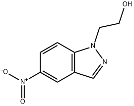 2-(5-nitro-1H-indazol-1-yl)ethanol Structure