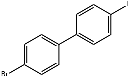 4-Bromo-4'-iodobiphenyl 구조식 이미지